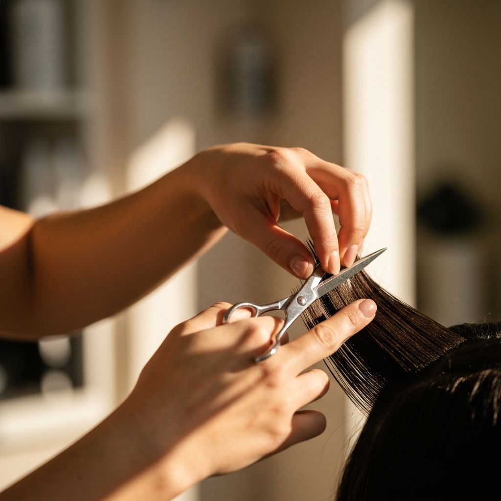 Professioneller Haarschnitt bei Friseur Sigi